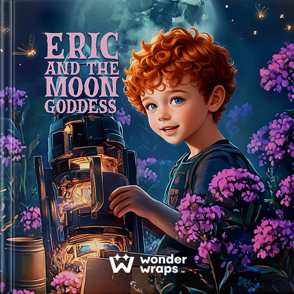 Boy and the Moon Goddess